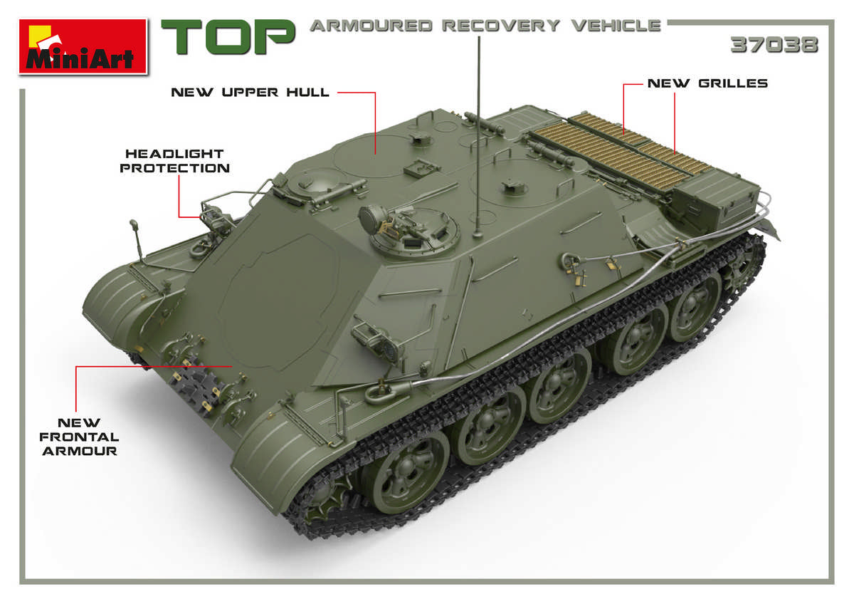 TOP Armoured Recovery Vehicle - Hobby Sense