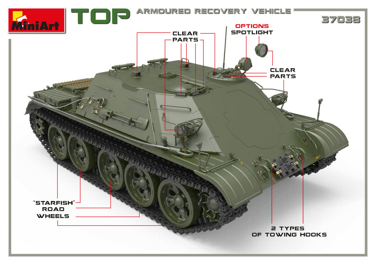 TOP Armoured Recovery Vehicle - Hobby Sense