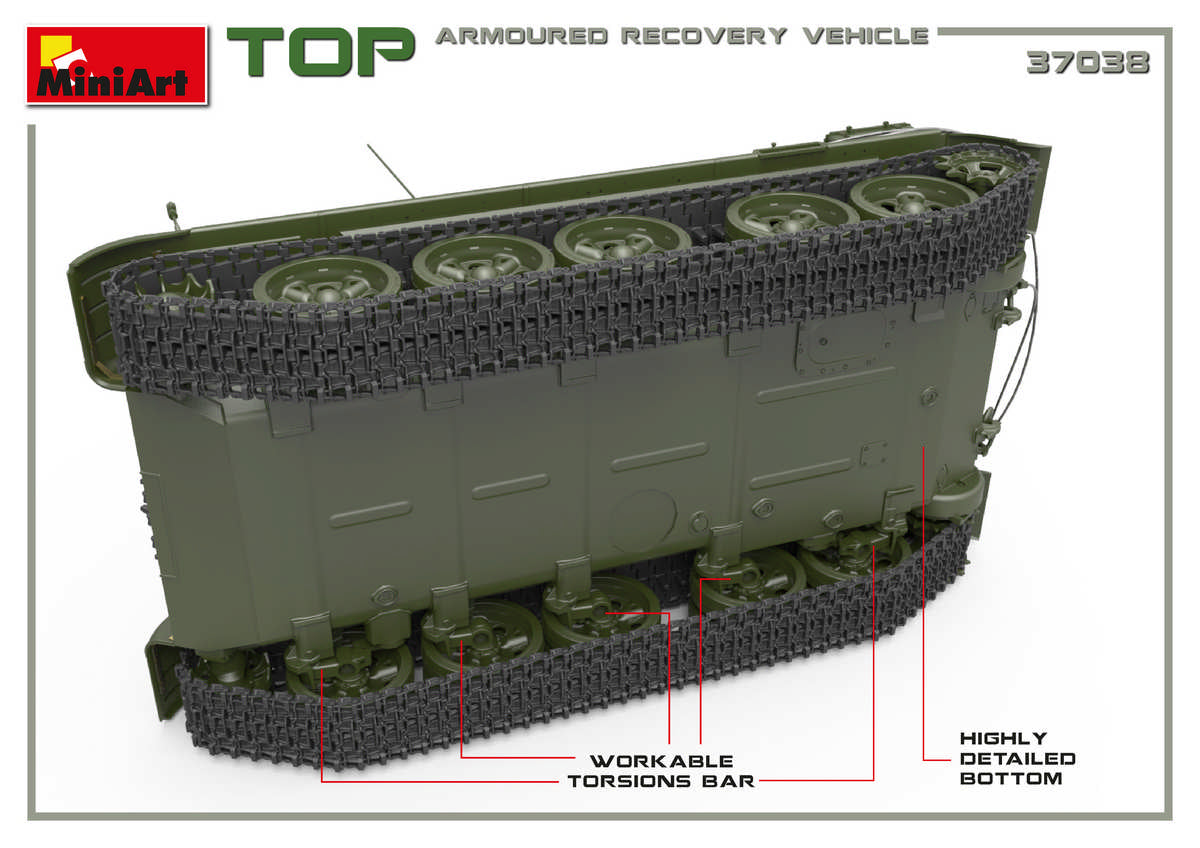 TOP Armoured Recovery Vehicle - Hobby Sense