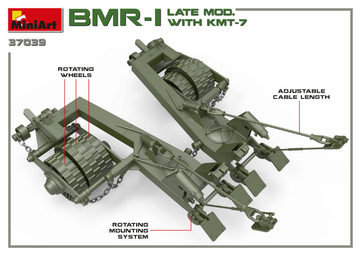 1/35 BMR-I Late Mod. With KMT-7 - Hobby Sense