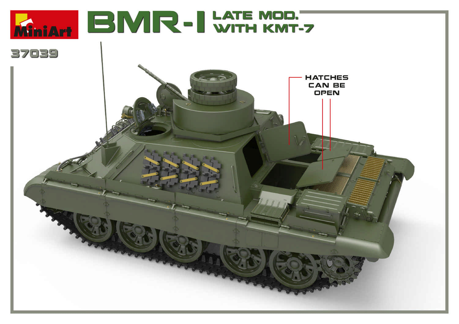 1/35 BMR-I Late Mod. With KMT-7 - Hobby Sense