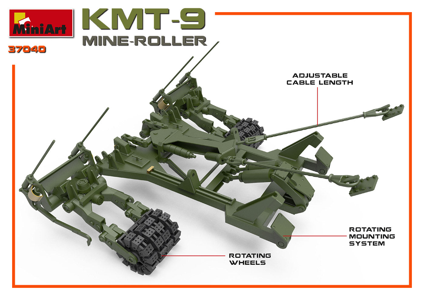 1/35 Mine Roller KMT-9 - Hobby Sense