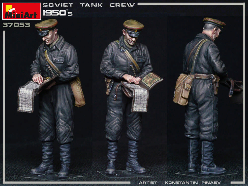 1/35 Soviet Tank Crew 1950s - Hobby Sense