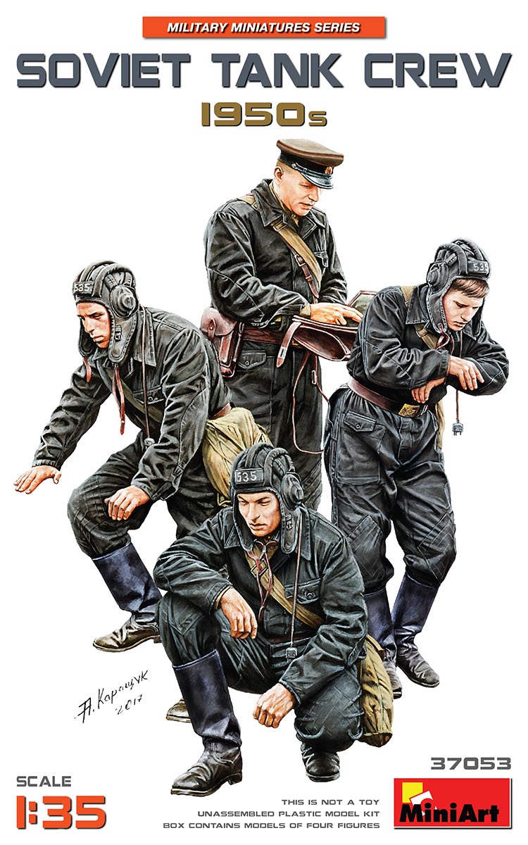 1/35 Soviet Tank Crew 1950s - Hobby Sense