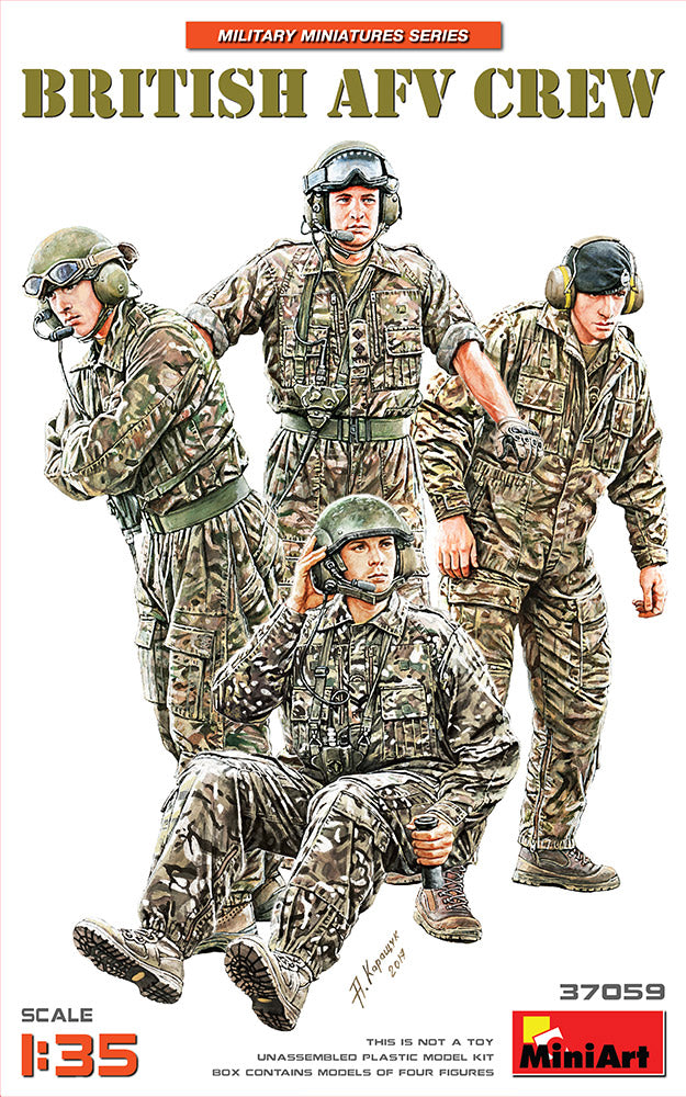 1/35 British AFV Crew - Hobby Sense