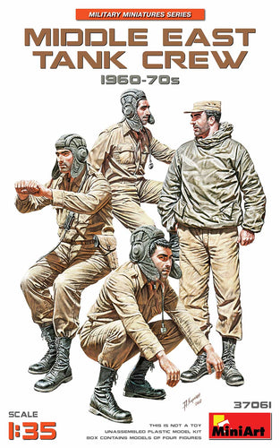 1/35 Middle East Tank Crew 1960-70s - Hobby Sense