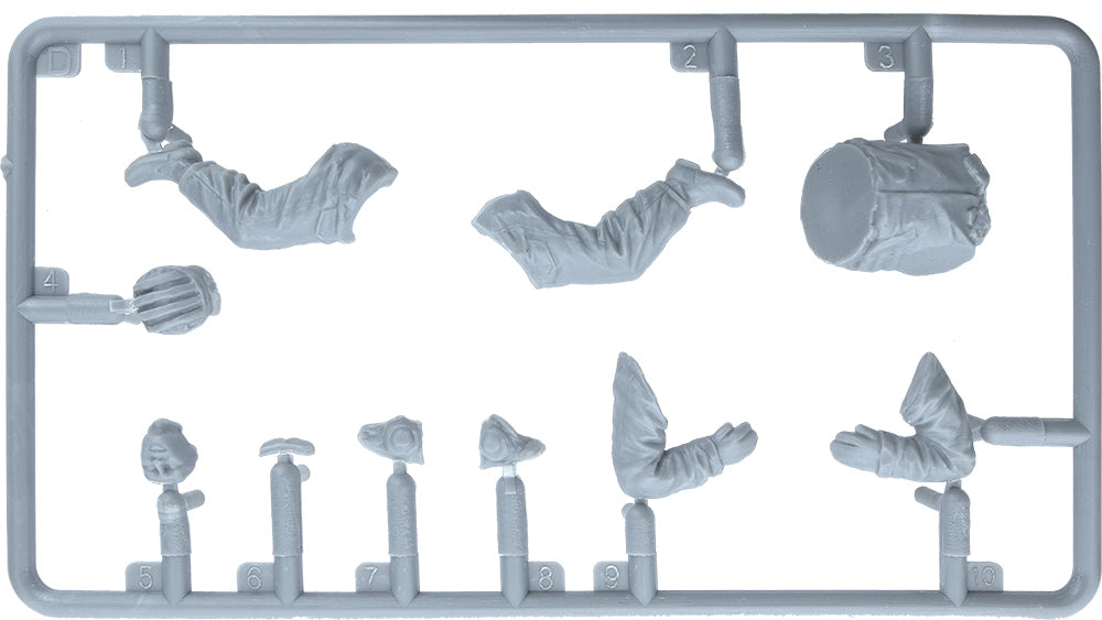 1/35 Soviet Tank Crew 1970-1980s. Winter Uniform - Hobby Sense