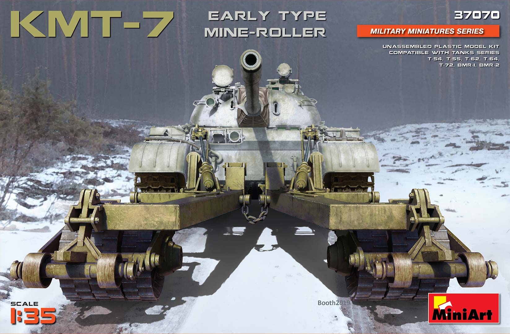 1/35 KMT-7 Early Type Mine Roller - Hobby Sense