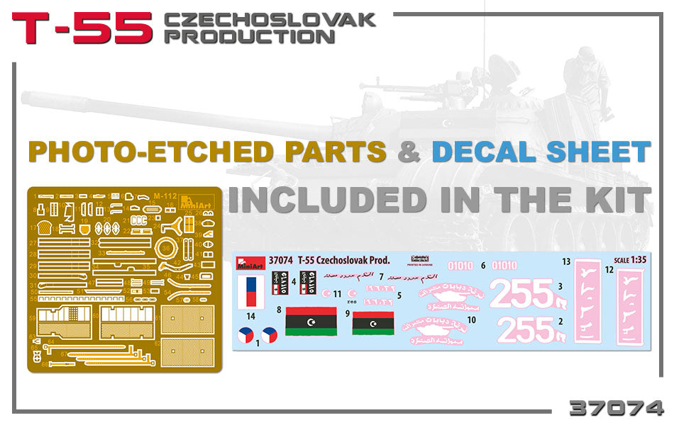 1/35 T-55 Czechoslovak Prod. - Hobby Sense