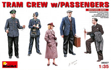 1/35 Tram Crew with Passengers - Hobby Sense