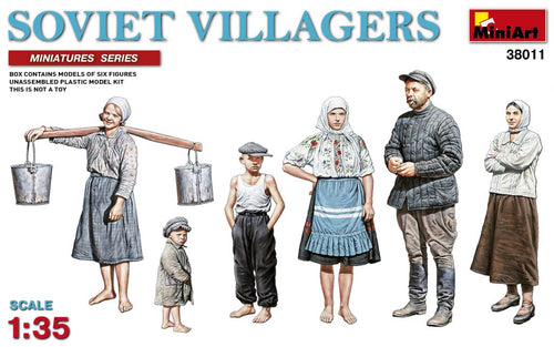 1/35 Soviet Villagers - Hobby Sense