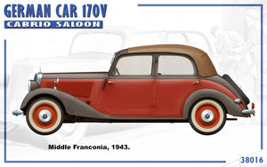 1/35 German Car 170V Cabrio Saloon - Hobby Sense