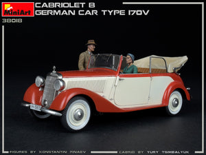 1/35 German Car Type 170V Cabriolet B - Hobby Sense