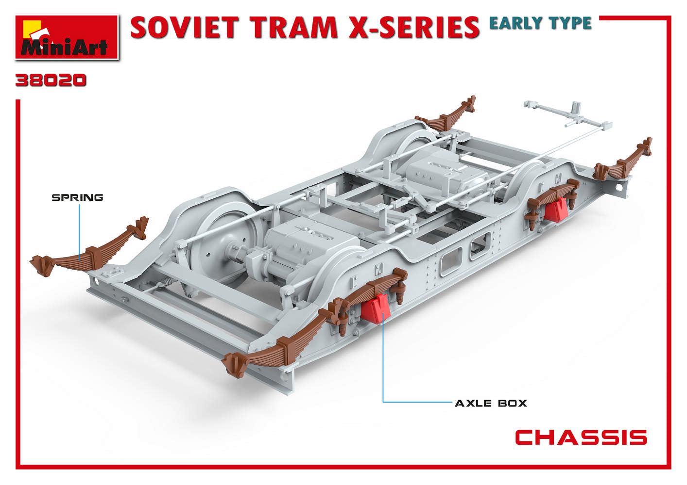 1/35 Soviet Tram X-Series, Early Type - Hobby Sense