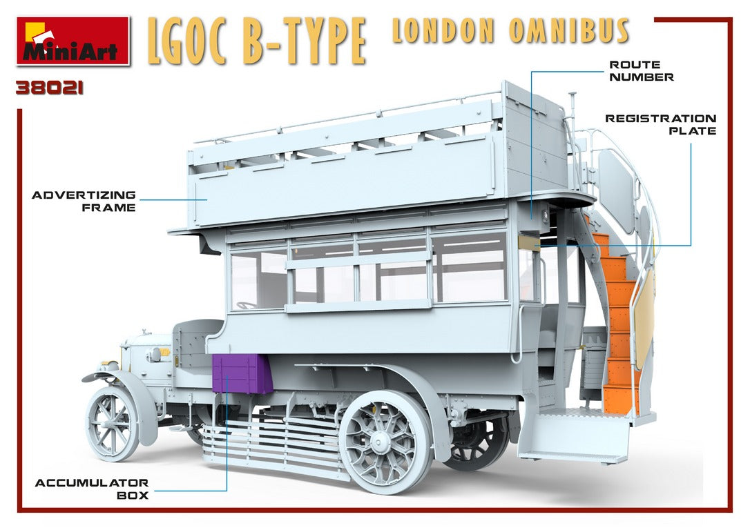 1/35 LGOC B-Type London Omnibus - Hobby Sense