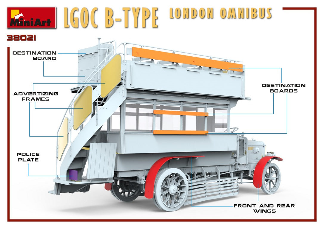 1/35 LGOC B-Type London Omnibus - Hobby Sense