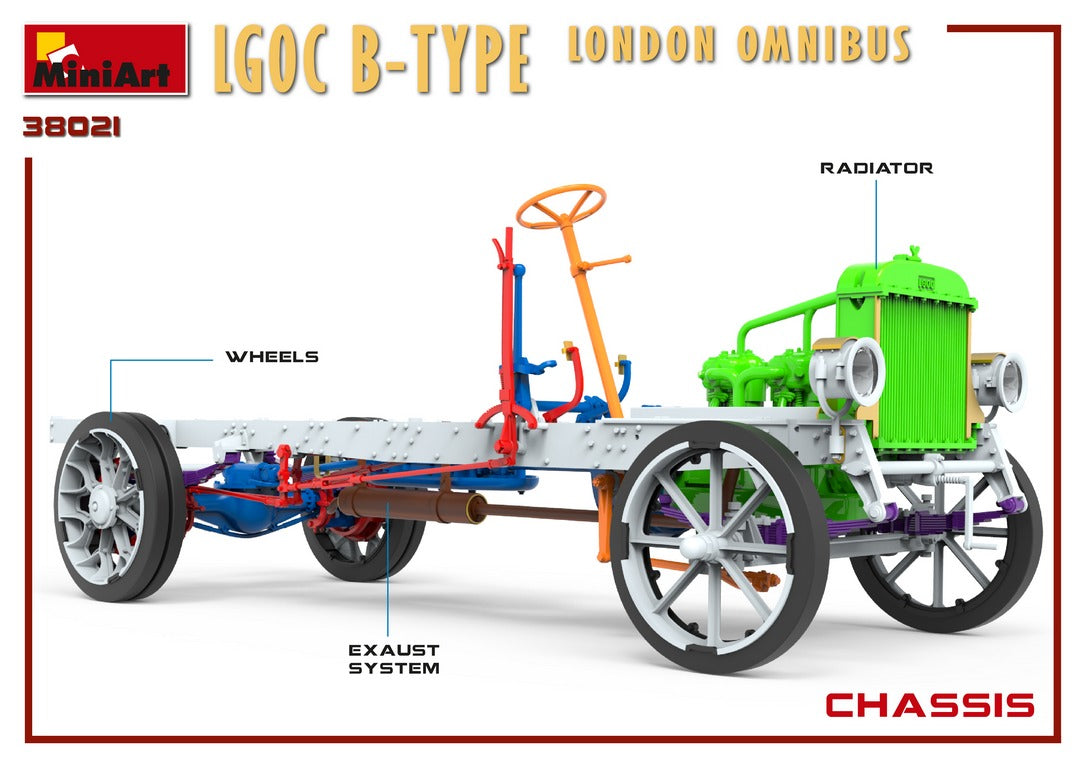 1/35 LGOC B-Type London Omnibus - Hobby Sense