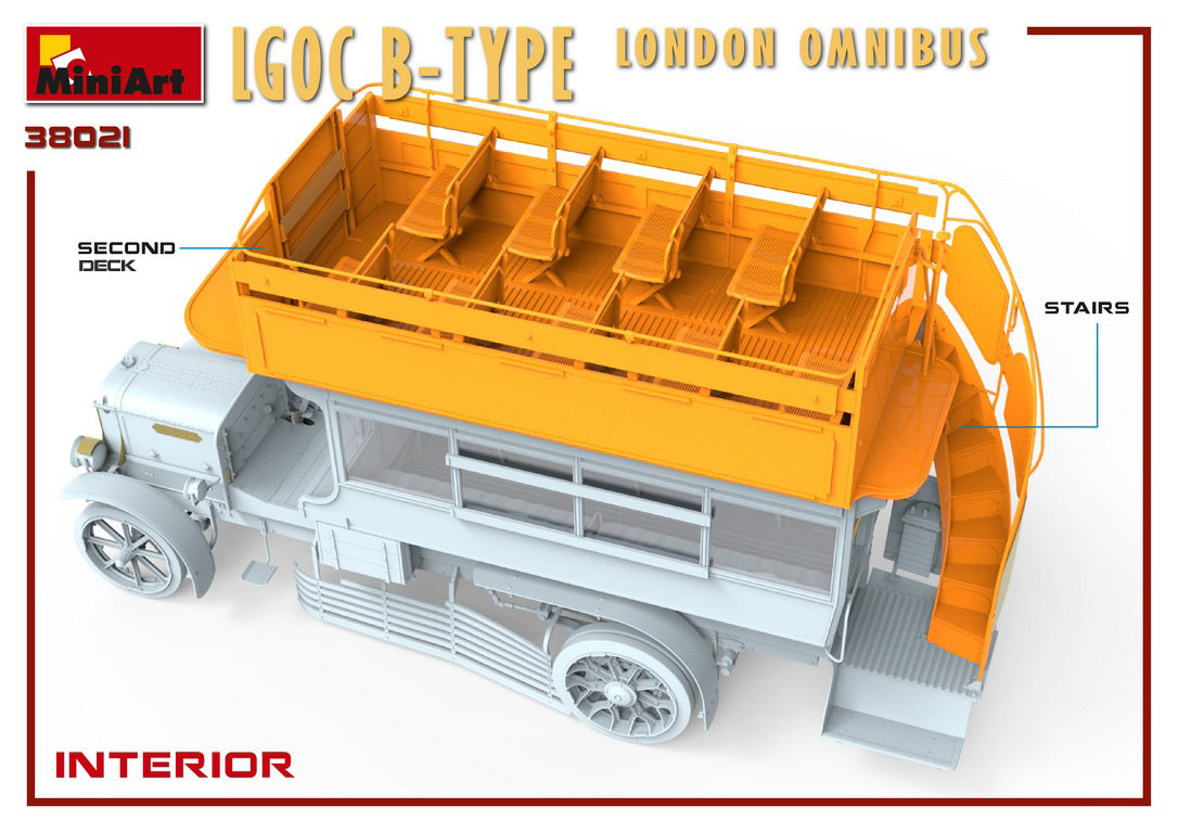 1/35 LGOC B-Type London Omnibus - Hobby Sense
