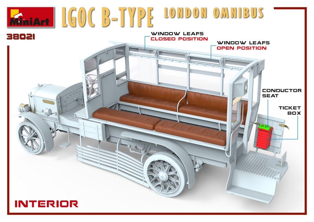 1/35 LGOC B-Type London Omnibus - Hobby Sense