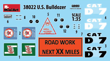 1/35 US Bulldozer - Hobby Sense