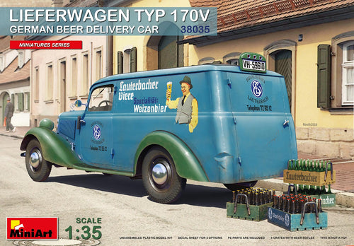 1/35 Lieferwagen Typ 170V German Beer Delivery Car - Hobby Sense