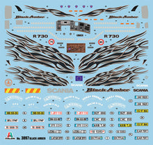 1/24 Scania R730 Black Amber - Hobby Sense