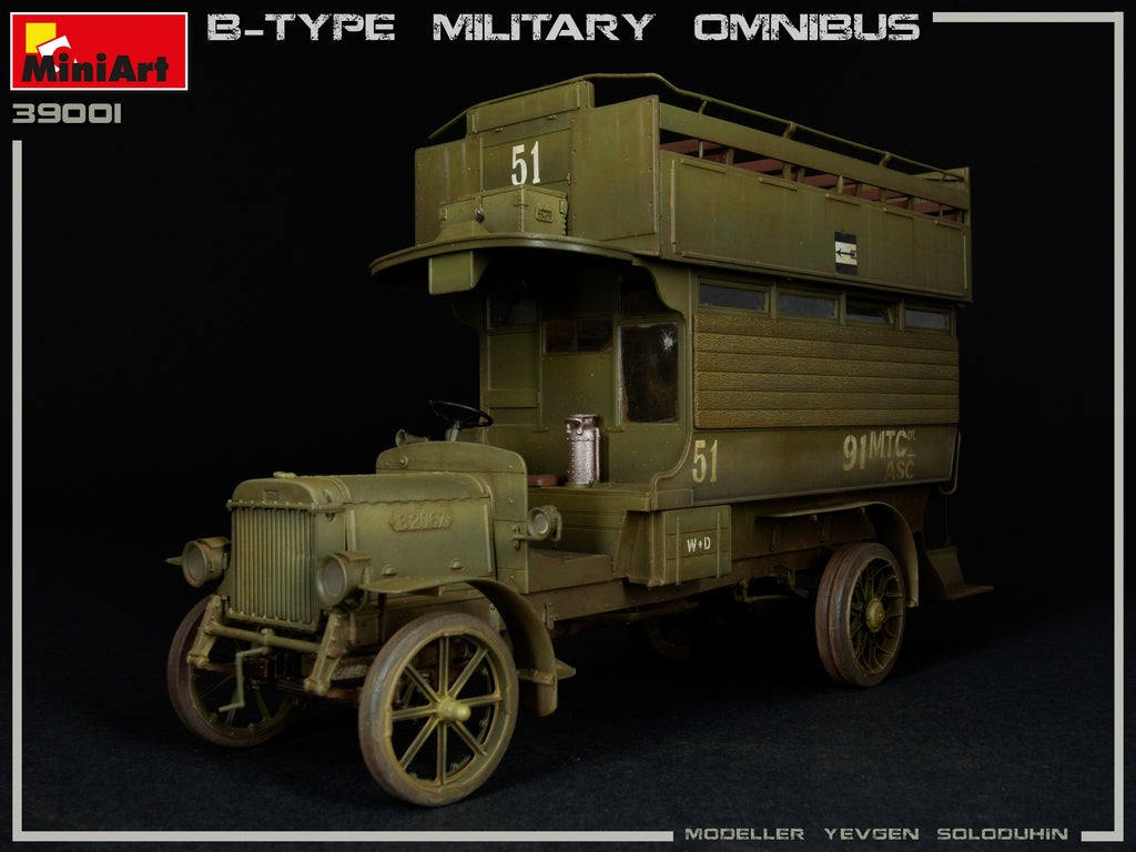 1/35 B-Type Military Omnibus - Hobby Sense