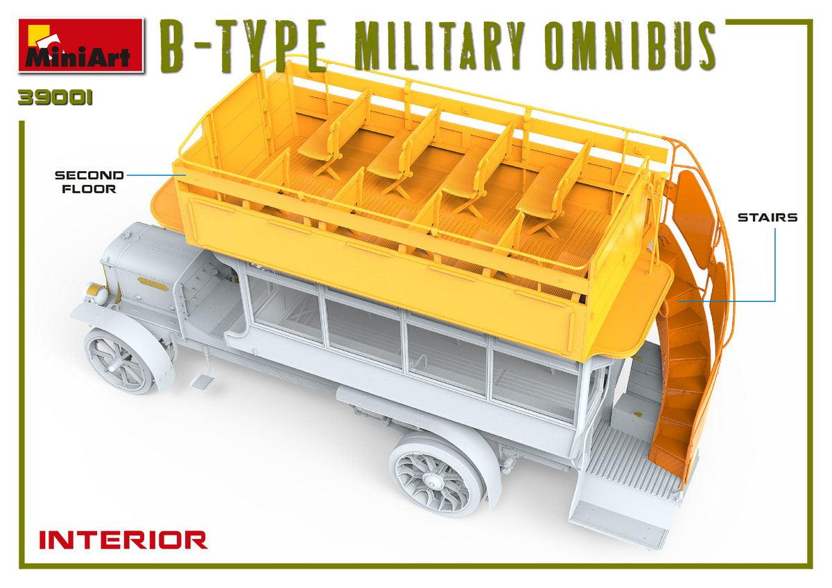1/35 B-Type Military Omnibus - Hobby Sense