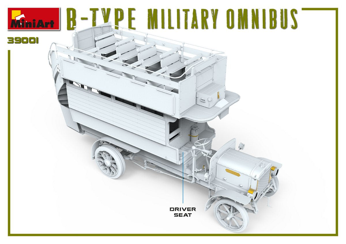 1/35 B-Type Military Omnibus - Hobby Sense