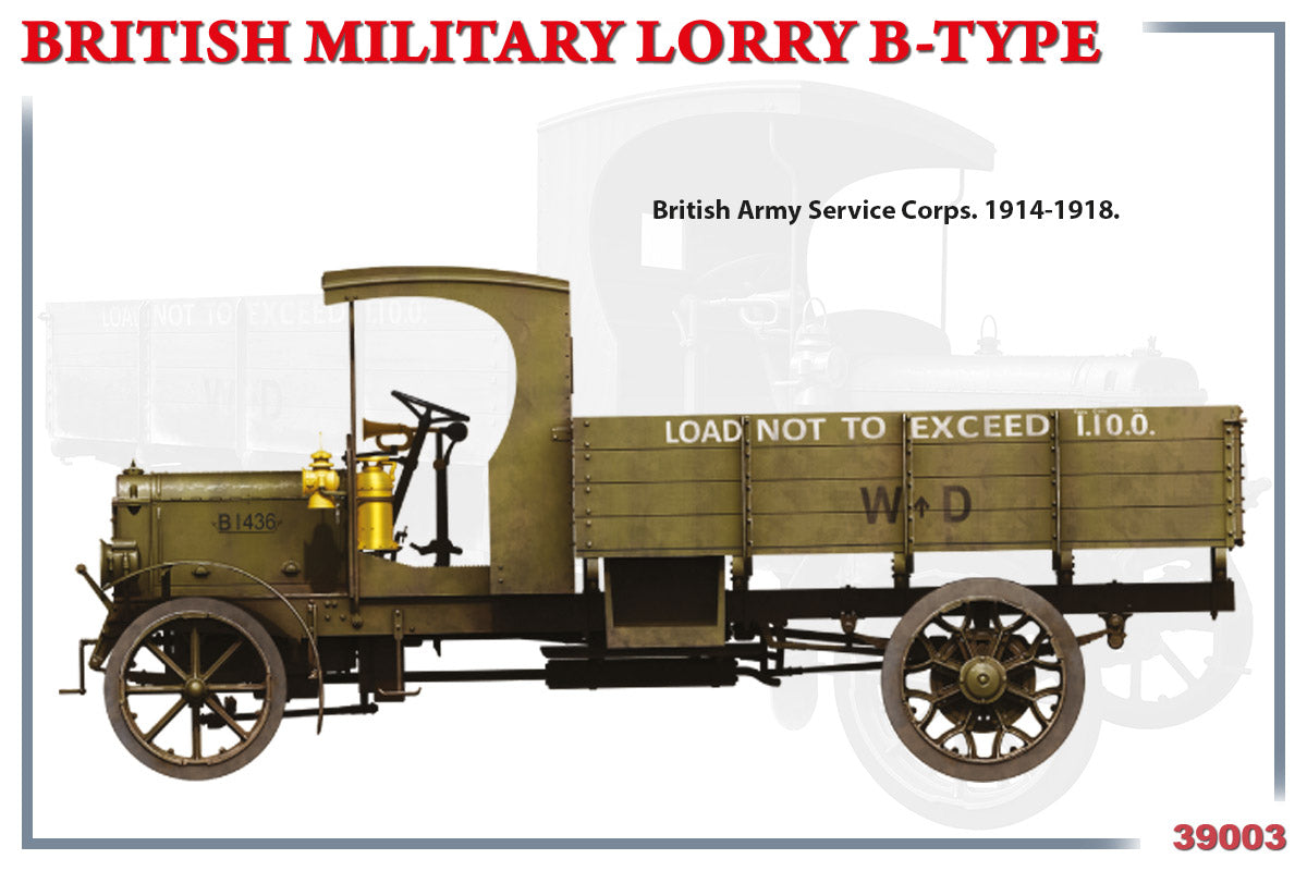 1/35 British Military Lorry B-Type - Hobby Sense