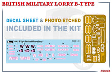 1/35 British Military Lorry B-Type - Hobby Sense