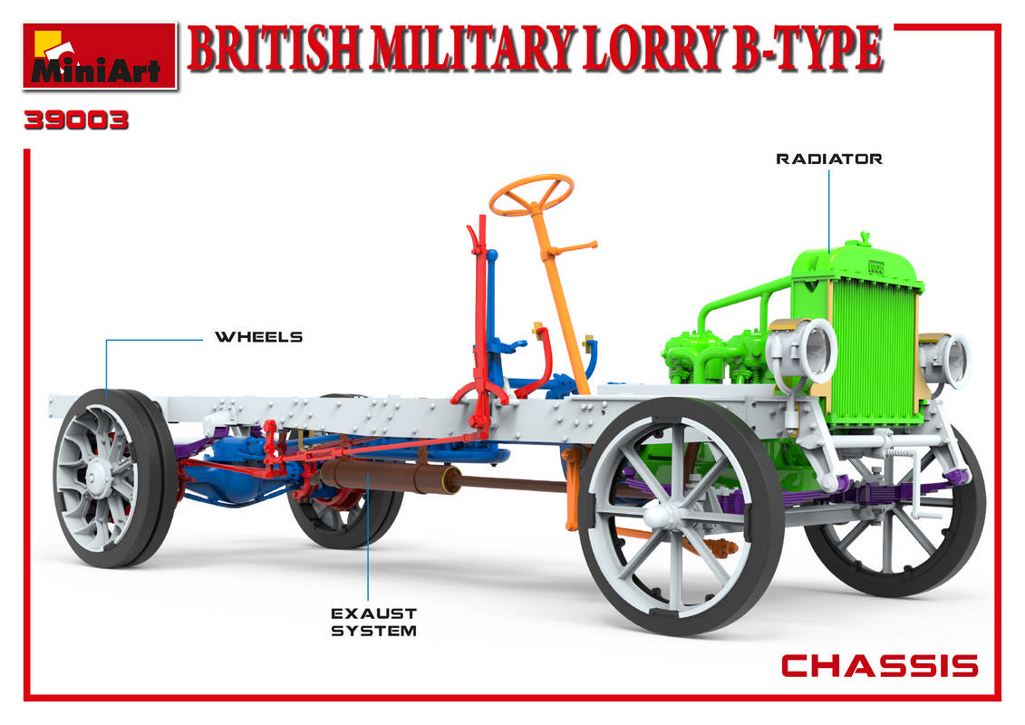 1/35 British Military Lorry B-Type - Hobby Sense