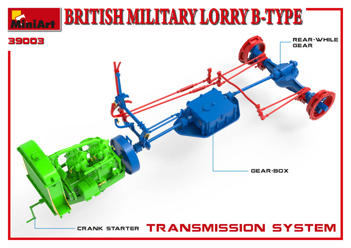 1/35 British Military Lorry B-Type - Hobby Sense