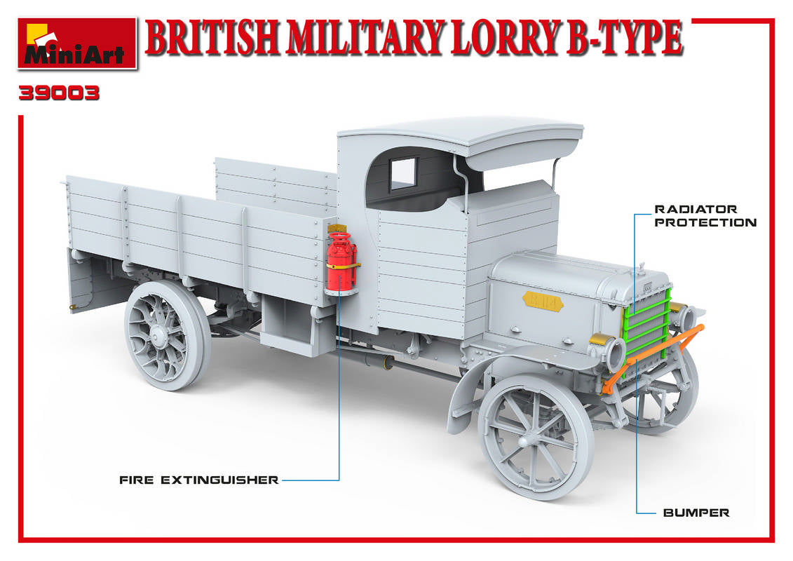 1/35 British Military Lorry B-Type - Hobby Sense