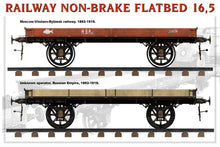 1/35 Railway Non-Brake Flatbed 16.5t - Hobby Sense