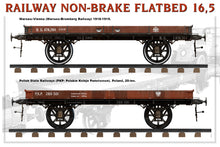 1/35 Railway Non-Brake Flatbed 16.5t - Hobby Sense
