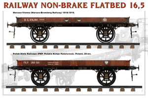 1/35 Railway Non-Brake Flatbed 16.5t - Hobby Sense