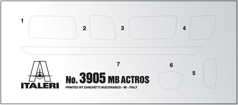 1/24 Mercedes Benz Actros MP4 Gigaspace - Hobby Sense