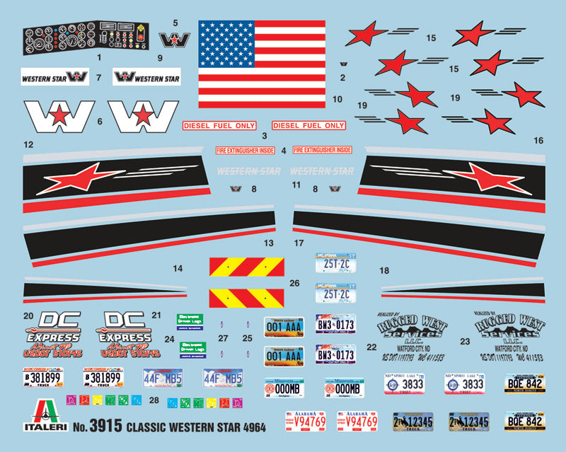 1/24 Classic Western Star - Hobby Sense