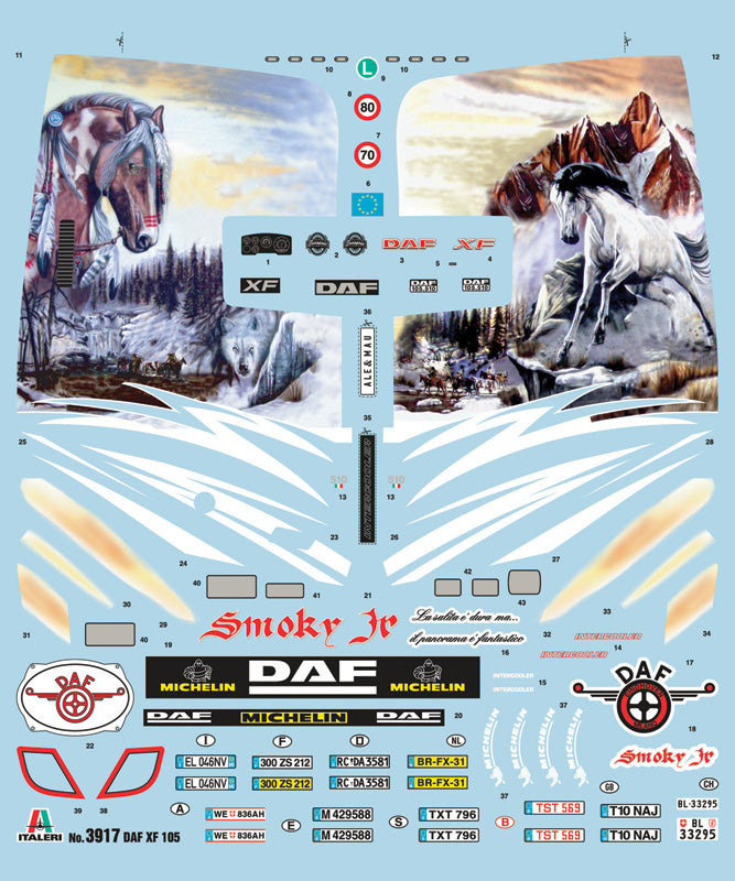 1/24 DAF XF 105 Smoky Jr. - Hobby Sense