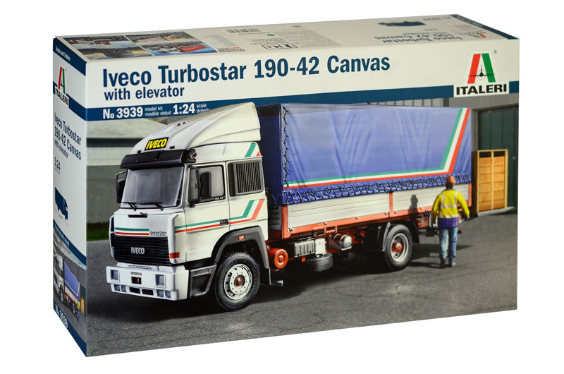 1/24 Iveco Turbostar 19042 Canvas w/Elevator - Hobby Sense