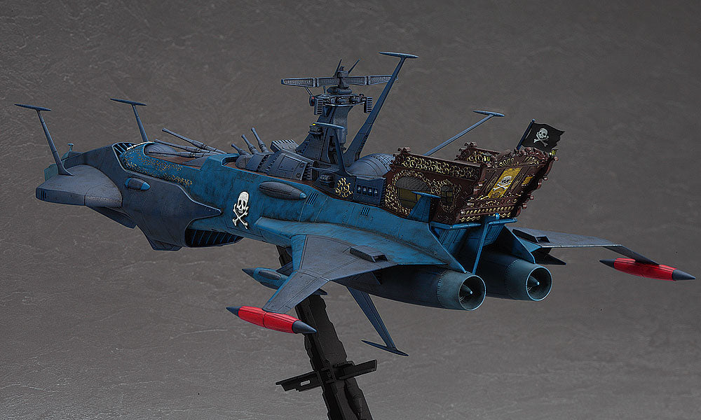 1/1500 Captain Harlock Space, Space Pirate Battleship Arcadia - Hobby Sense