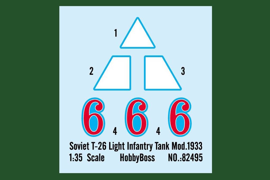 1/35 Soviet T26 Light Infantry Tank Mod.1933 - Hobby Sense