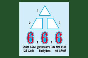 1/35 Soviet T26 Light Infantry Tank Mod.1933 - Hobby Sense
