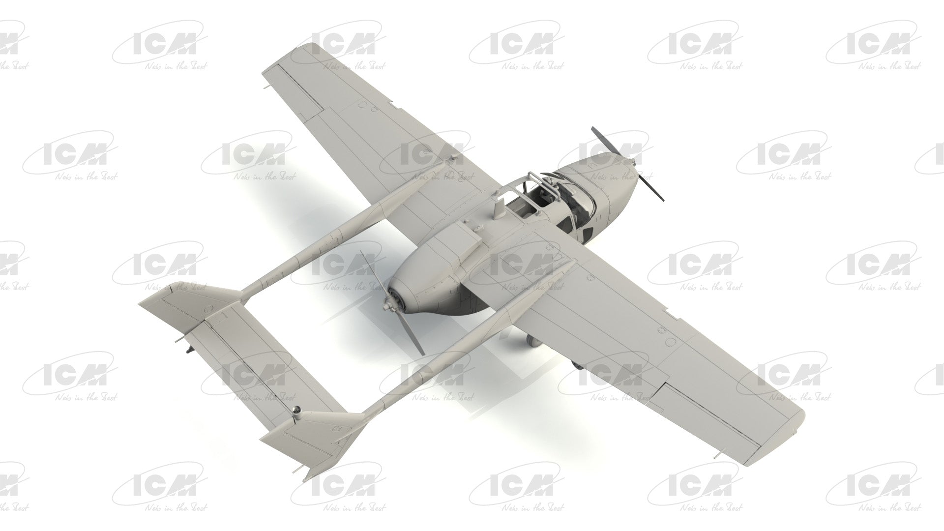 1/48 Cessna O2A Skymaster, American Reconnaissance Aircraft - Hobby Sense