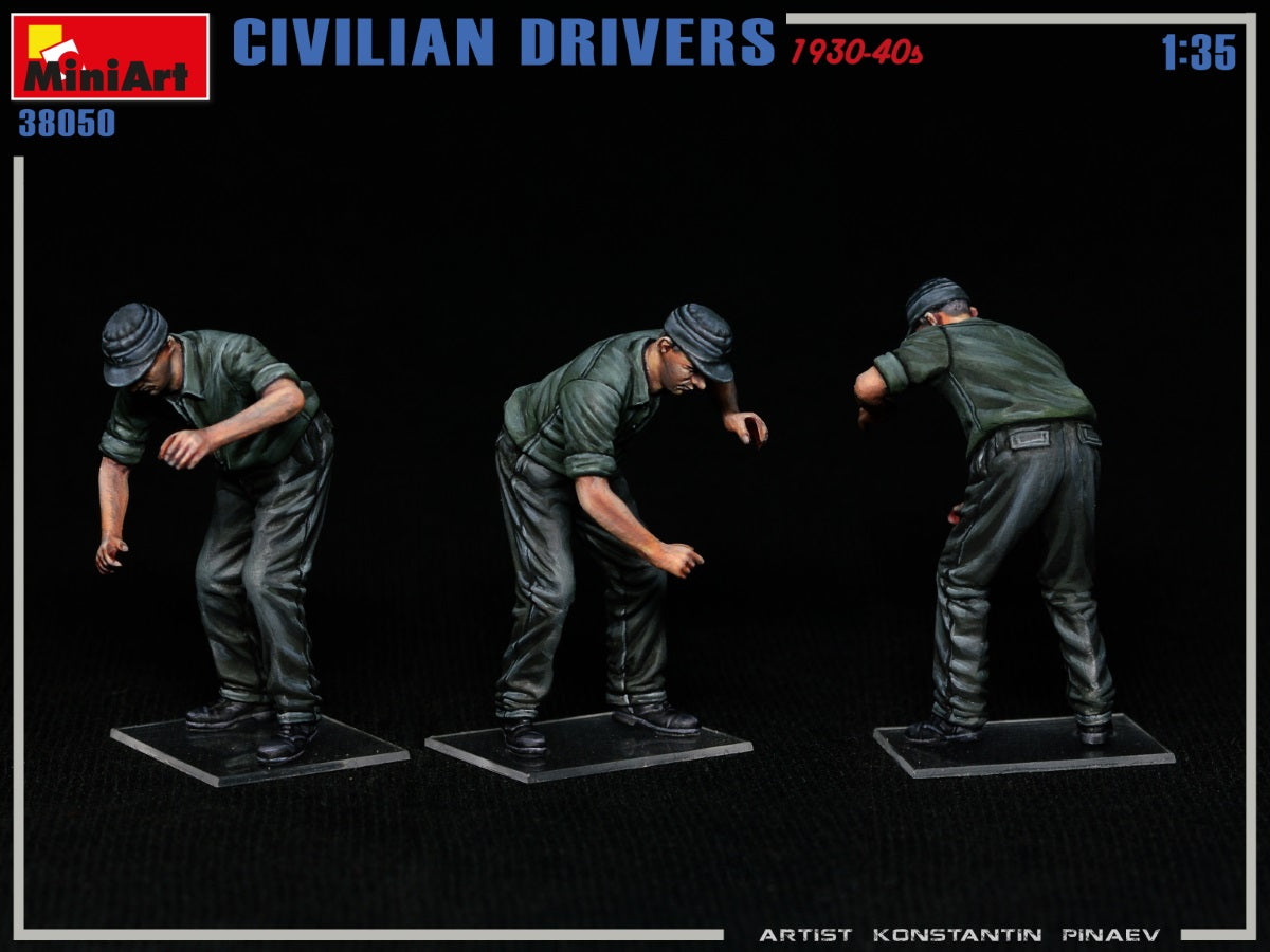 1/35 Civilian Drivers 1930-40s - Hobby Sense