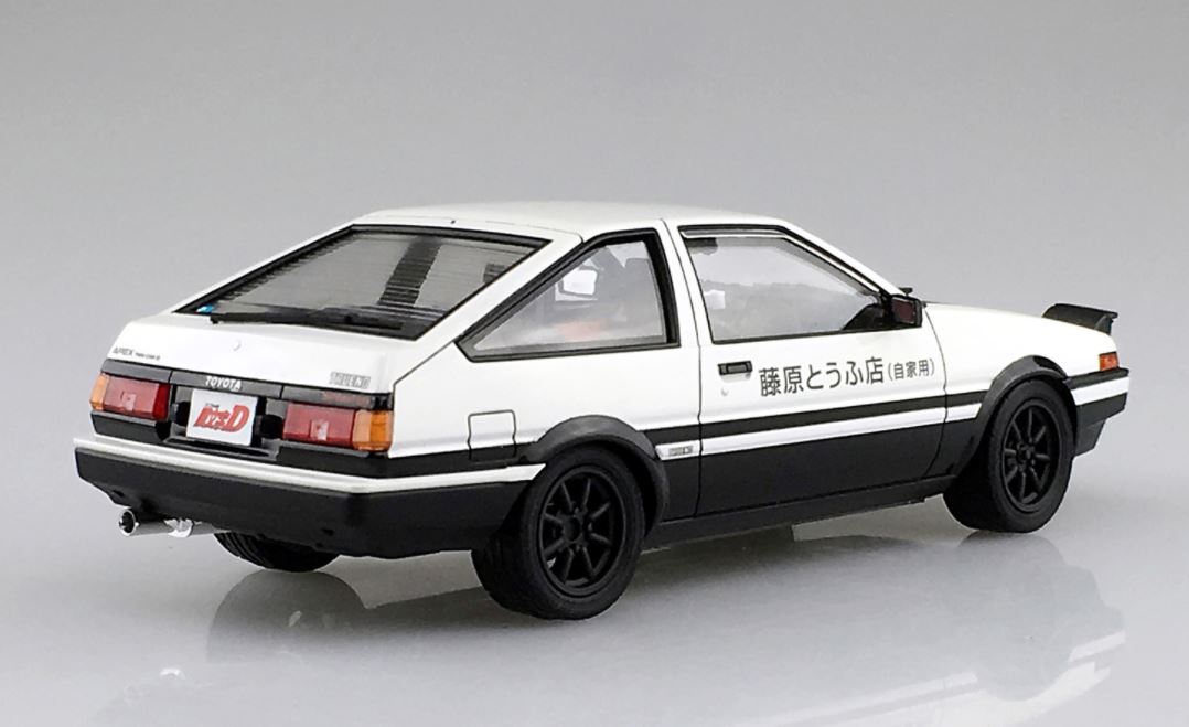 1/24 Initial D Toyota Fujiwara Takumi AE86 Trueno Project-D - Hobby Sense