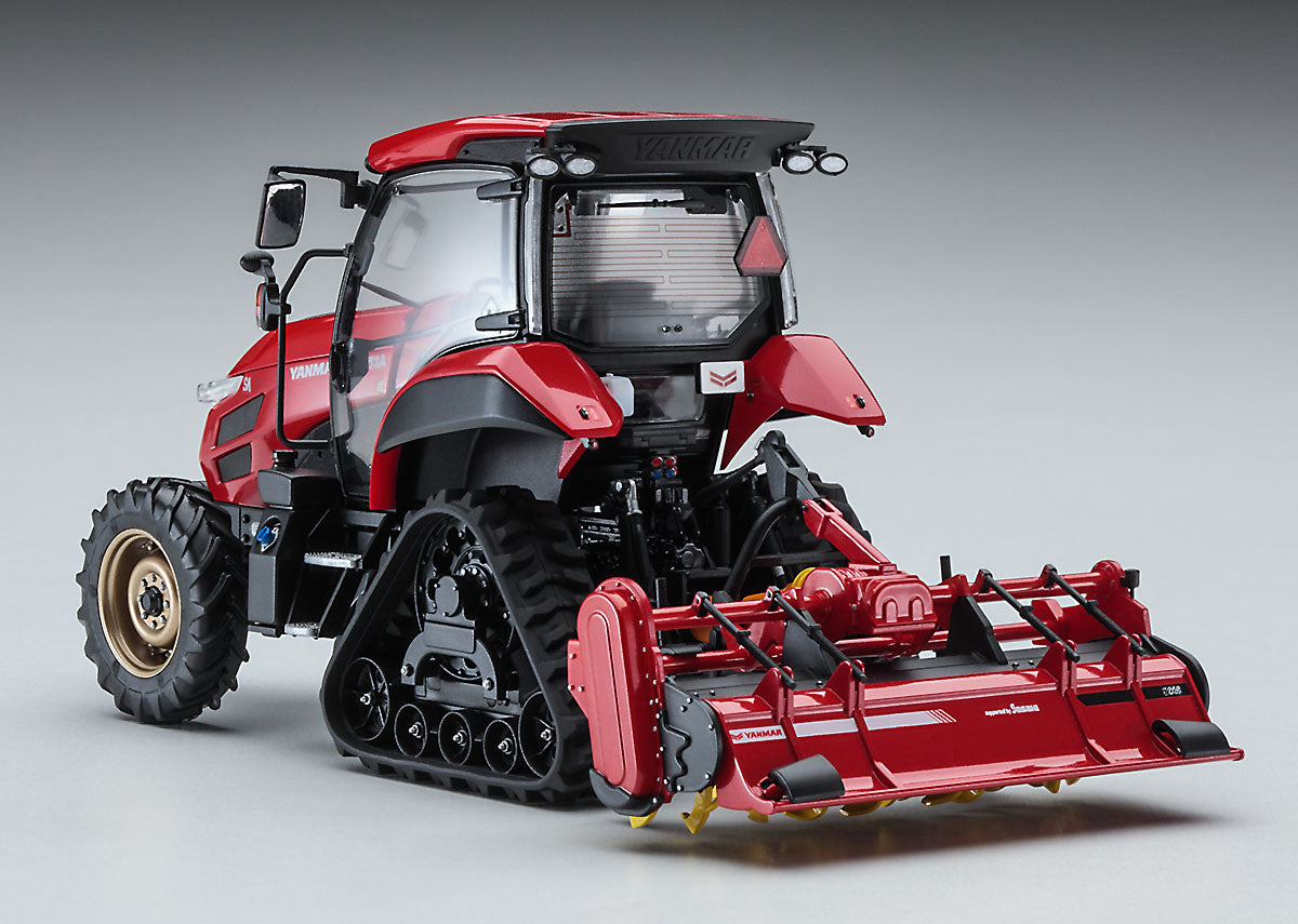 1/35 Yanmar Tractor YT5113A Delta Crawler/Rotary - Hobby Sense