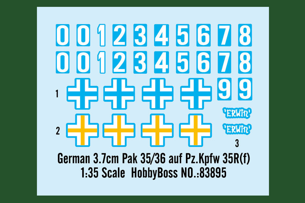 1/35 German 3.7cm Pak 35/36 auf Pz.Kpfw 35R(f) - Hobby Sense