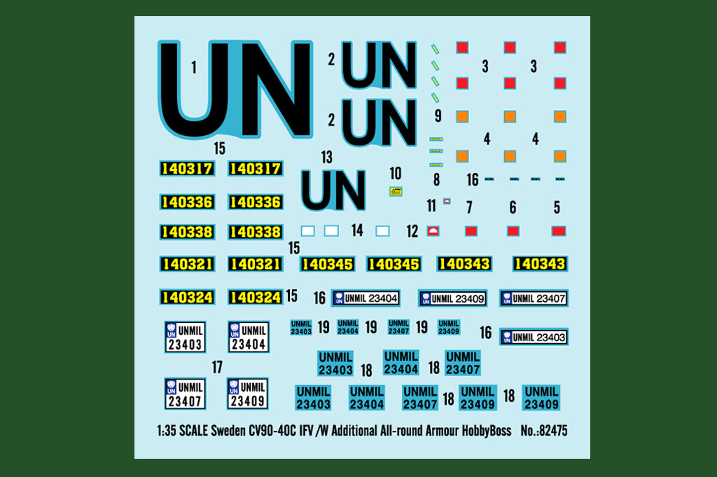 1/35 Swedish CV90-40C IFV /W Additional All-round Armour - Hobby Sense